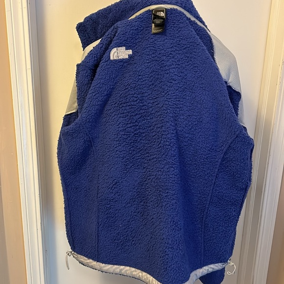 THE NORTH FACE Purple Sherpa Fleece, Full Zip Jacket, X Large - Picture 7 of 14